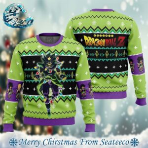 Broly Dragon Ball Z Xmas Gift For Family Ugly Christmas Sweater