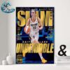 Caitlin Clark Undeniable Cover By SLAM 252 Orange The Metal Edition 2024-25 NBA Preview Wall Decor Poster Canvas