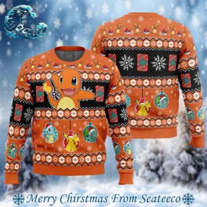 Charmander I Choose You Pokemon Ugly Christmas Sweater Gift For Men And Women Holiday