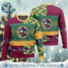 Chibi Christmas Gyomei Himejima Demon Slayer Best Xmas Knitted Ugly Christmas Sweater Gift For Family