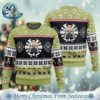 Chibi Christmas Giyu Tomioka Demon Slayer Best Xmas Knitted Ugly Christmas Sweater Gift For Family