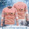 Chibi Christmas Kyojuro Rengoku Demon Slayer Xmas Gift For Family Ugly Christmas Sweater