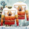 Chibi Christmas Kokushibo Demon Slayer Ugly Christmas Sweater Gift For Holiday 2024