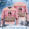 Chibi Christmas Muzan Kibutsuji Demon Slayer Ugly Christmas Sweater Gift For Holiday 2024