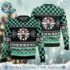 Chibi Christmas Tengen Uzui Demon Slayer 2024 Ugly Christmas Sweater Gift For Holiday