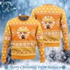 Chibi Christmas Urokodaki Sakonji Demon Slayer Best Xmas Knitted Ugly Christmas Sweater Gift For Family