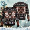 Chibi Toji Fushiguro Jujutsu Kaisen Best Xmas Knitted Ugly Christmas Sweater Gift For Family