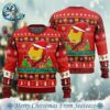 Arc Reactor Iron Man Marvel Ugly Christmas Sweater Gift For Holiday 2024