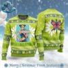 Golden Christmas Jojo’s Bizarre Adventure 2024 Ugly Christmas Sweater Gift For Holiday