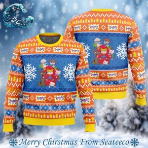 Christmas Rugrats Nickelodeon Ugly Christmas Sweater Gift For Holiday 2024