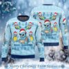 Christmas Pikachu Pokemon 2024 Best Knitted Ugly Christmas Sweater