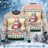 Here Comes The Bus My Neighbor Totoro Best Xmas Knitted Ugly Christmas Sweater Gift For Family