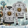 Christmas Yellow Ranger Power Rangers Ugly Christmas Sweater Gift For Holiday 2024