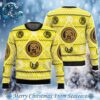 Christmas White Ranger Power Rangers Xmas Gift For Family Ugly Christmas Sweater