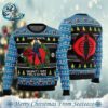 Cobra GI Joe Best Xmas Knitted Ugly Christmas Sweater Gift For Family