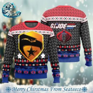 Cobra GI Joe Best Xmas Knitted Ugly Christmas Sweater Gift For Family