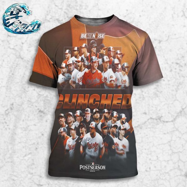 Congrats Baltimore Orioles Clinched MLB Postseason 2024 All Over Print Shirt