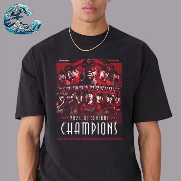 Congrats Cleveland Guardians 2024 American League Central Champions MLB Postseason 2024 T-Shirt