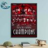 Cleveland Guardians Have Clinched The AL Central Champions MLB Postseason 2024 Home Decor Poster Canvas