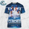 Congrats Cleveland Guardians Clinched 2024 Postseason MLB All Over Print Shirt