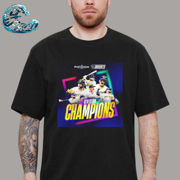 Congrats Milwaukee Brewers Are Back To Back Division NL Central Champions MLB Postseason 2024 Unisex T-Shirt