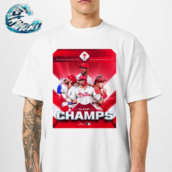 Congrats Philadelphia Phillies MLB Are Your NL East Champions 2024 Unisex T-Shirt