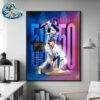 Congrats Los Angeles Dodgers Have Clinched Their 12th Consecutive 2024 Postseason MLB Home Decor Poster Canvas