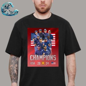 Congrats US Team Has Won Champions The Presidents Cup 2024 Unisex T-Shirt