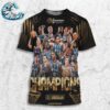 FIBA Intercontinental Cup Singapur 2024 Campeon Is Unicaja Malaga All Over Print Shirt