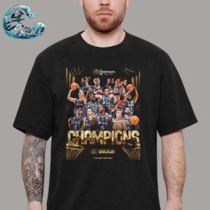 Congrats Unicaja Malaga Champions FIBA Intercontinental Cup Singapore 2024 Unisex T-Shirt