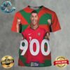 Cristiano Ronaldo Becomes First Man To Score 900 Career Goals All Over Print Shirt