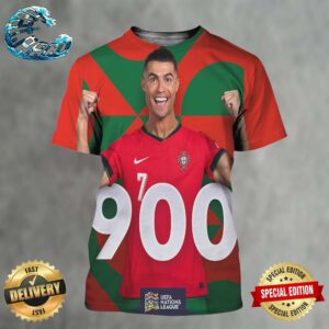 Congrats to Cristiano Ronaldo On His 900 Career Goals All Over Print Shirt