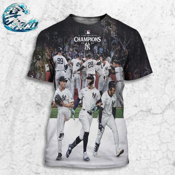 Congratulation New York Yankees MLB AL East Division Champions 2024 All Over Print Shirt