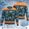 FLCL Canti Saw Fooly Cooly Christmas Tree Holiday Gift Ugly Christmas Sweater