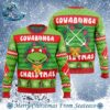 Donatello Rise of the Teenage Mutant Ninja Turtles 2024 Best Knitted Ugly Christmas Sweater