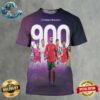 Cristiano Ronaldo Becomes First Man To Score 900 Career Goals All Over Print Shirt