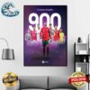 Cristiano Ronaldo Becomes First Man To Score 900 Career Goals Home Decor Poster Canvas