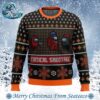 Crewmate Among Us Knitted Best Ugly Christmas Sweater