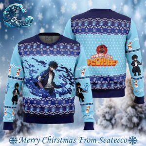 Dabi Blueflame My Hero Academia Ugly Christmas Sweater Gift For Holiday 2024