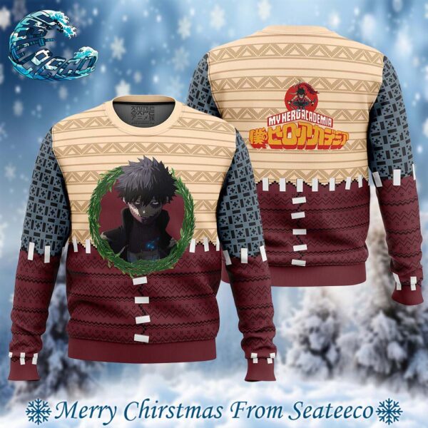 Dabi My Hero Academia Ugly Christmas Sweater Gift For Holiday 2024