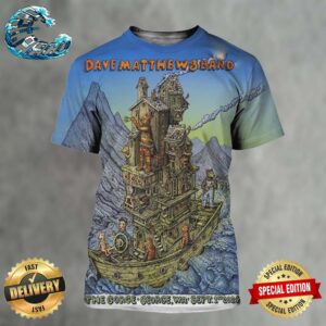 Dave Matthews Band Poster On September 1st 2024 In George Washington At The Gorge Amphitheatre All Over Print Shirt