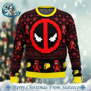 Deadpool Ugly Christmas Sweater Gift For Men And Women