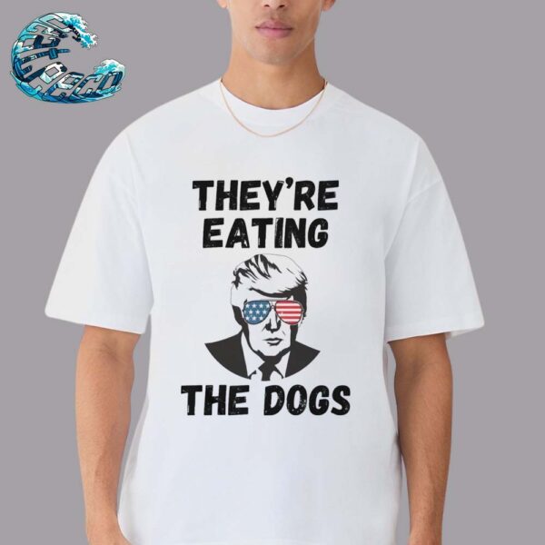 Donald Trump They’re Eating The Dogs 2024 Vintage T-Shirt