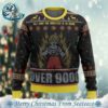 Dragon Ball Z Goku Over 9000 DBZ Holiday Gift Ugly Christmas Sweater