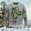 Dragon Ball Z Kamehameha Holiday Gift Ugly Christmas Sweater