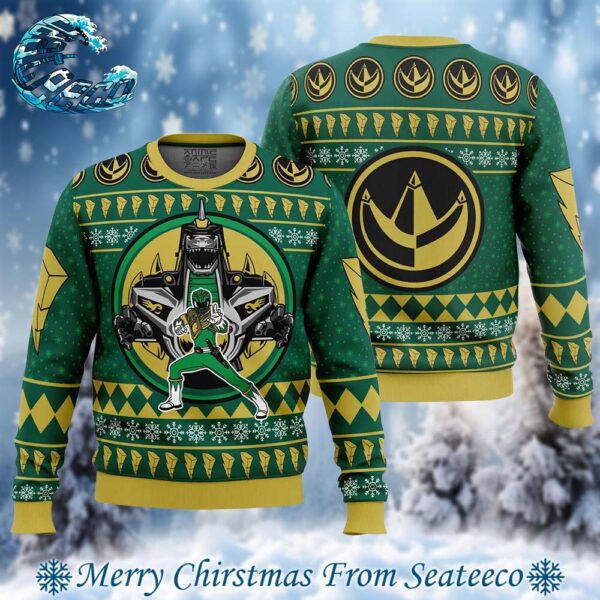 Dragonzord Power Rangers Ugly Christmas Sweater Gift For Men And Women Holiday