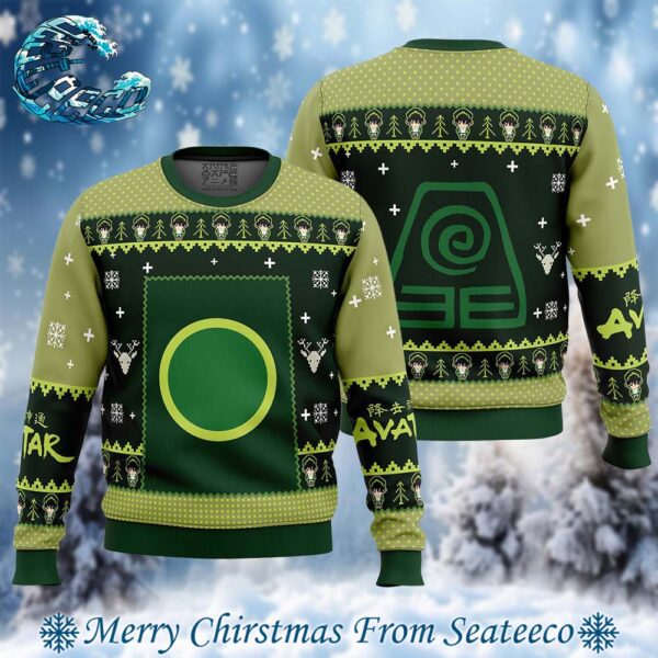 Earthbenders Earth Kingdom Avatar Ugly Christmas Sweater Gift For Men And Women Holiday