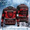 Christmas Is Coming House Stark Game of Thrones 2024 Best Knitted Ugly Christmas Sweater