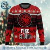 Ho Ho Hodor Game of Thrones Knitted Ugly Christmas Sweater