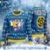 Happy Dub Cast Jujutsu Kaisen 2024 Best Knitted Ugly Christmas Sweater